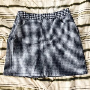 Gingham Skirt